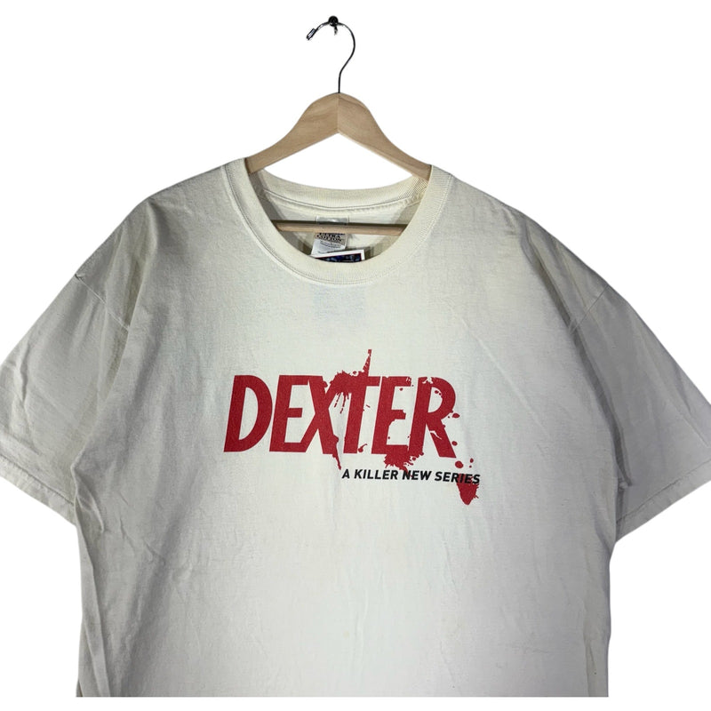 Vintage Dexter Spellout TV Show Promo Tee