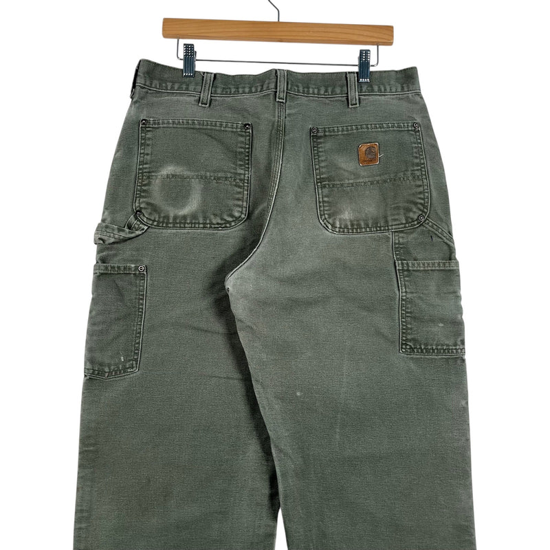 Vintage Carhartt Carpenter Double Knee Pants 34x30