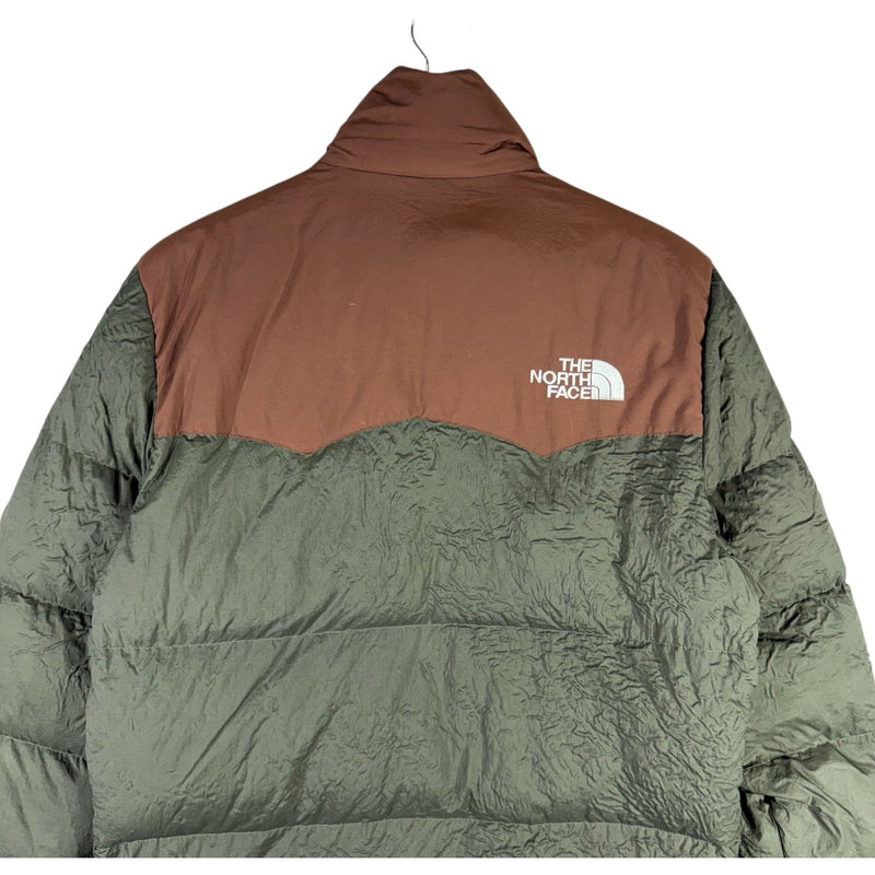 Vintage The North Face Colorblock Retro Puffer Jacket