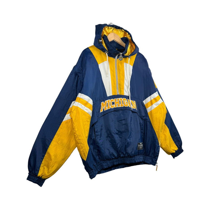 Vintage Michigan Wolverines 1/2 Zip Jacket
