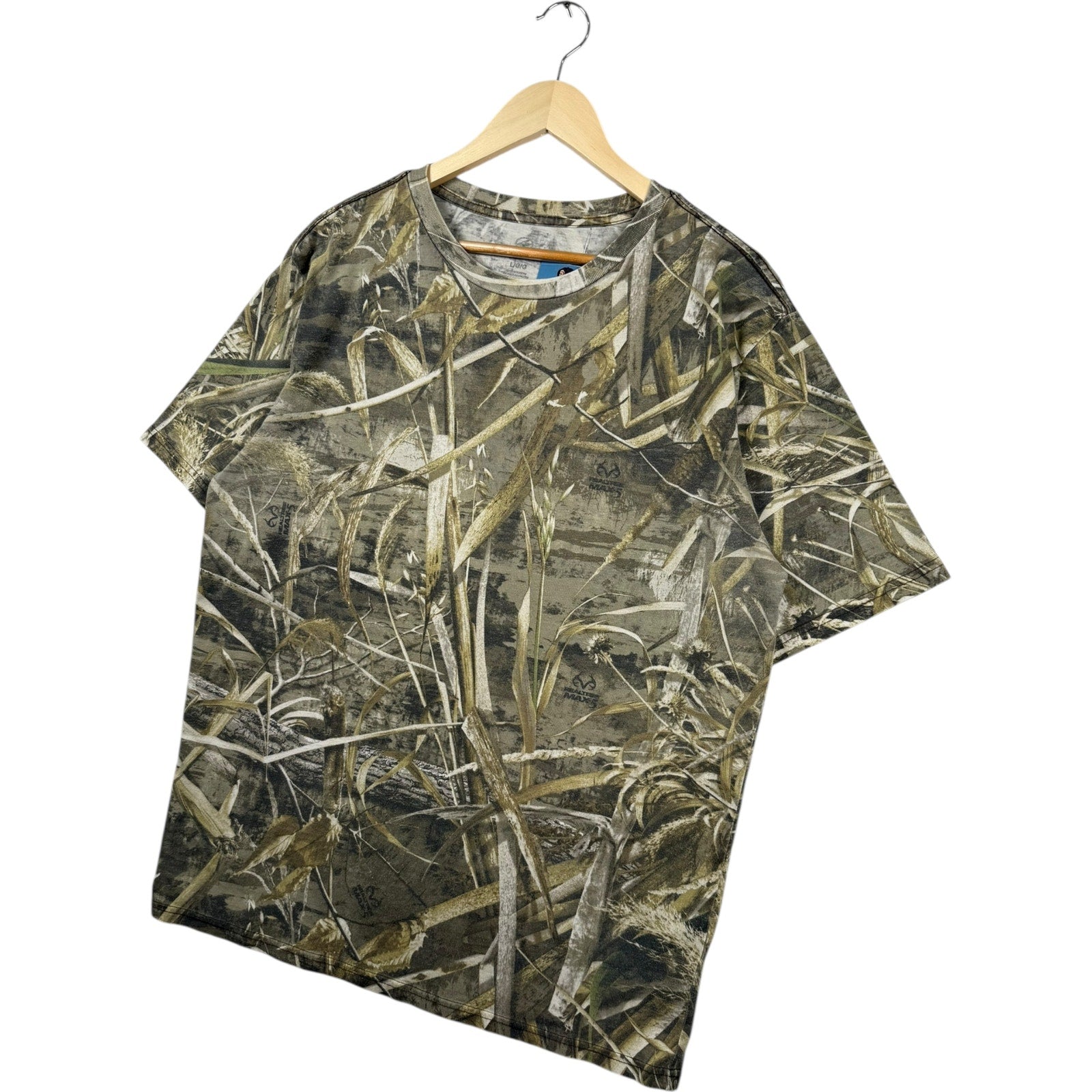 Vintage T-Shirt Real Tree Camouflage Short Sleeve T-shirt