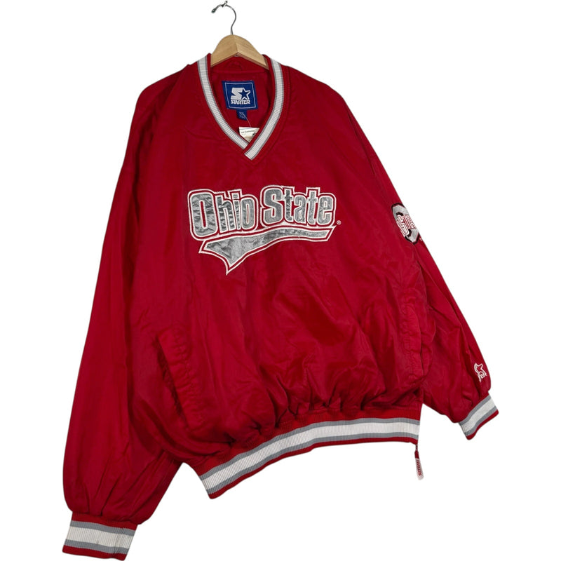 Vintage Starter Ohio University Spellout Pullover Windbreaker