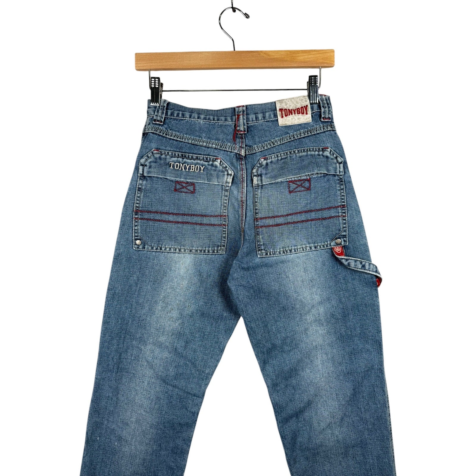 Vintage Tonyboy Carpenter Utility Denim Pants 27