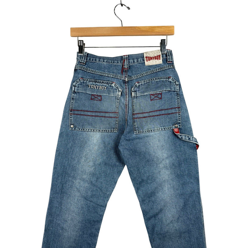 Vintage Tonyboy Carpenter Utility Denim Pants 27