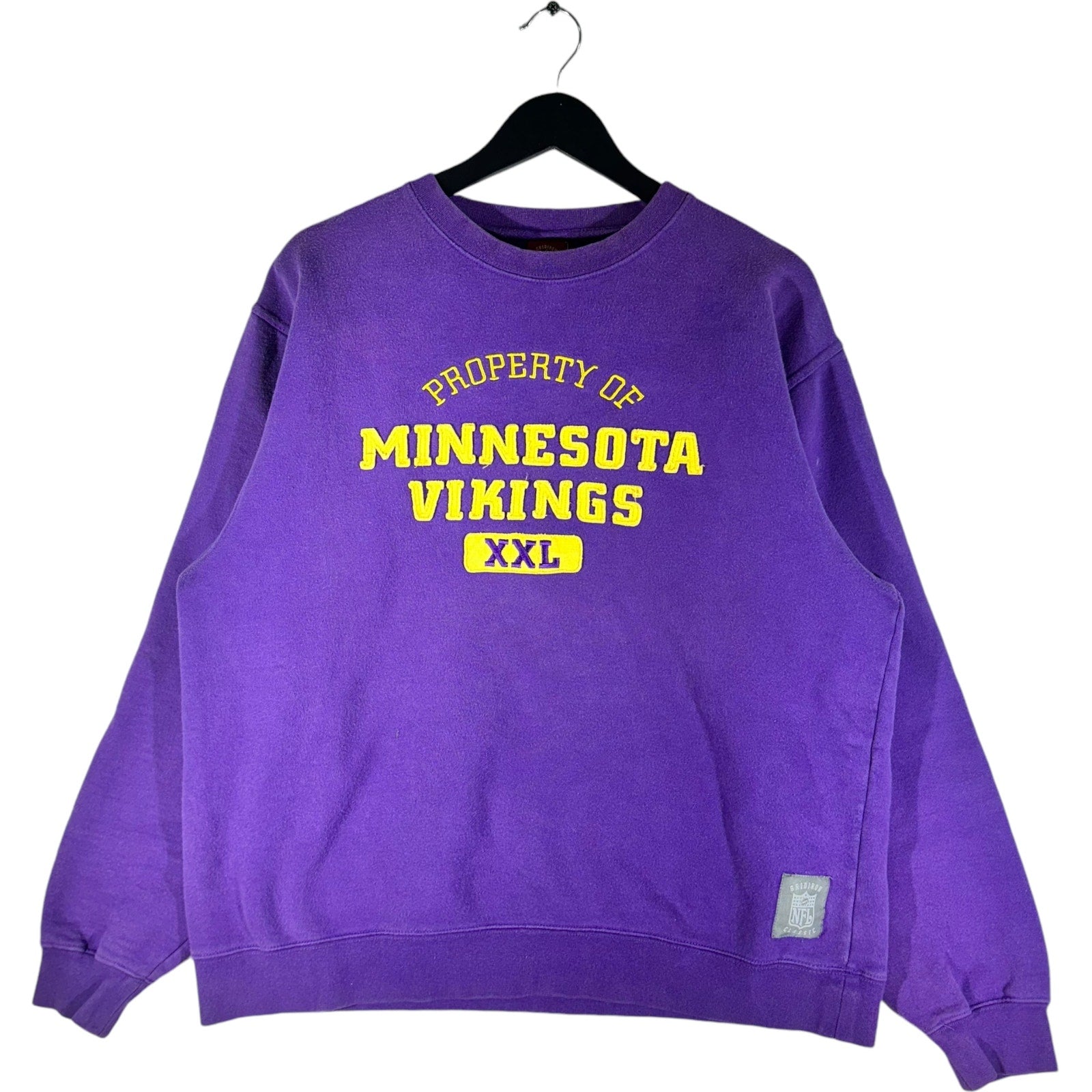 Vintage Reebok Minnesota Vikings NFL Spellout Crewneck