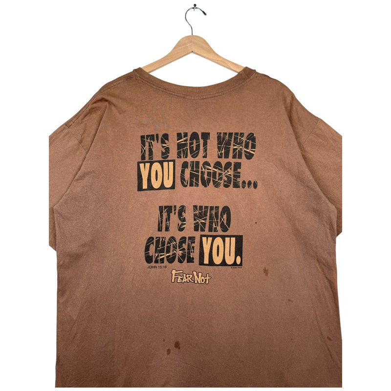 Vintage Fear Not Its Not Who You Choose T-Shirt