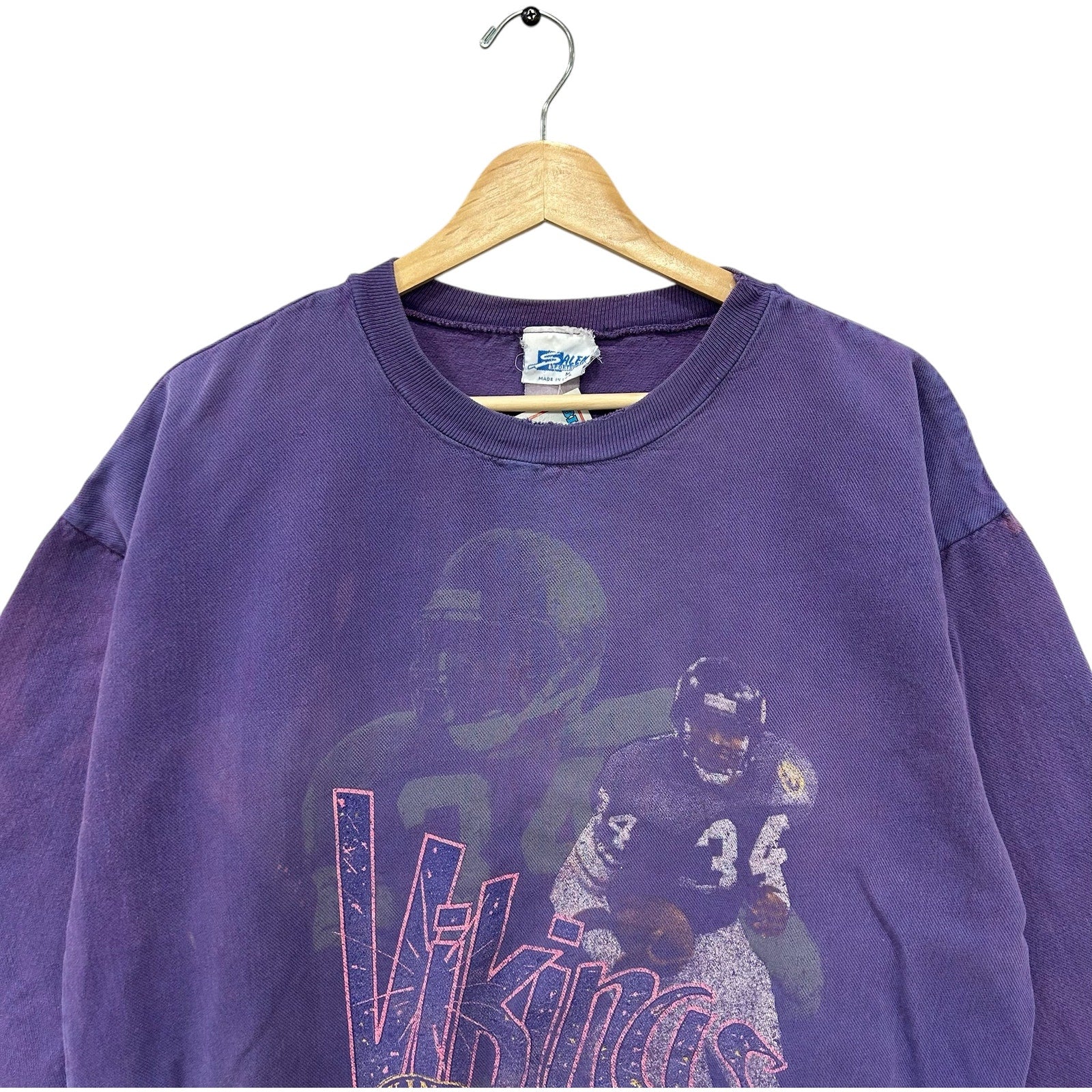 Vintage Salem Sportswear Minnesota Vikings Crewneck