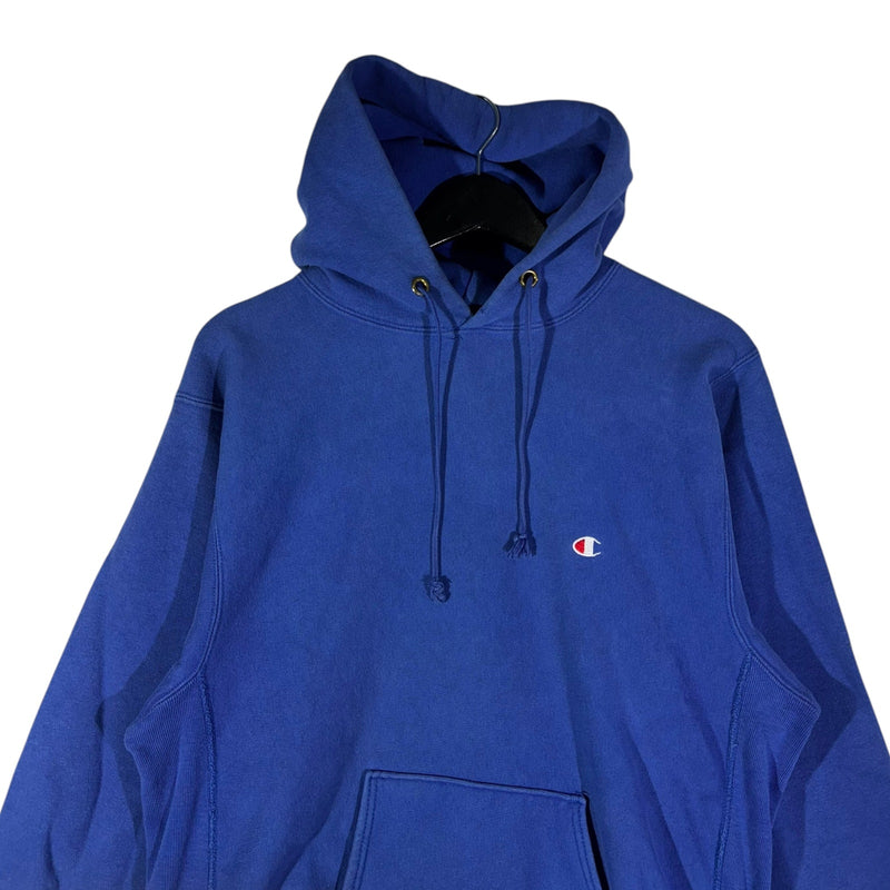 Vintage Champion Reverse Weave Mini Logo Hoodie