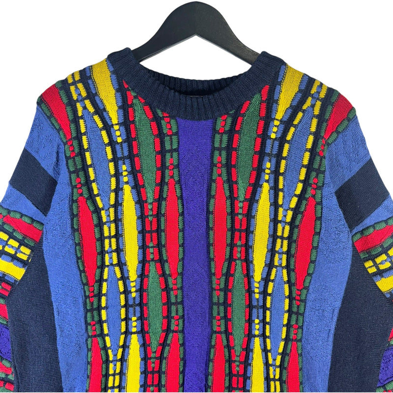 Vintage 3D Knit Sweater