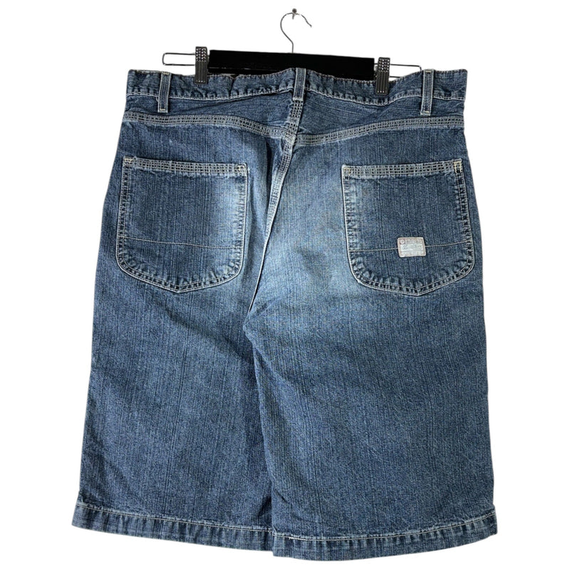 Vintage Wide Leg Denim Shorts 38