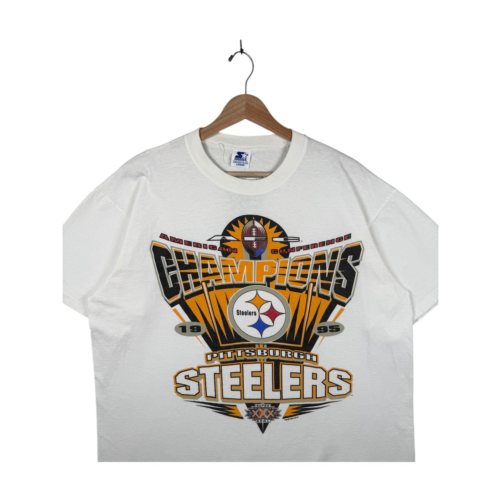 Vintage Starter Pittsburgh Steelers 1995 NFL T-Shirt