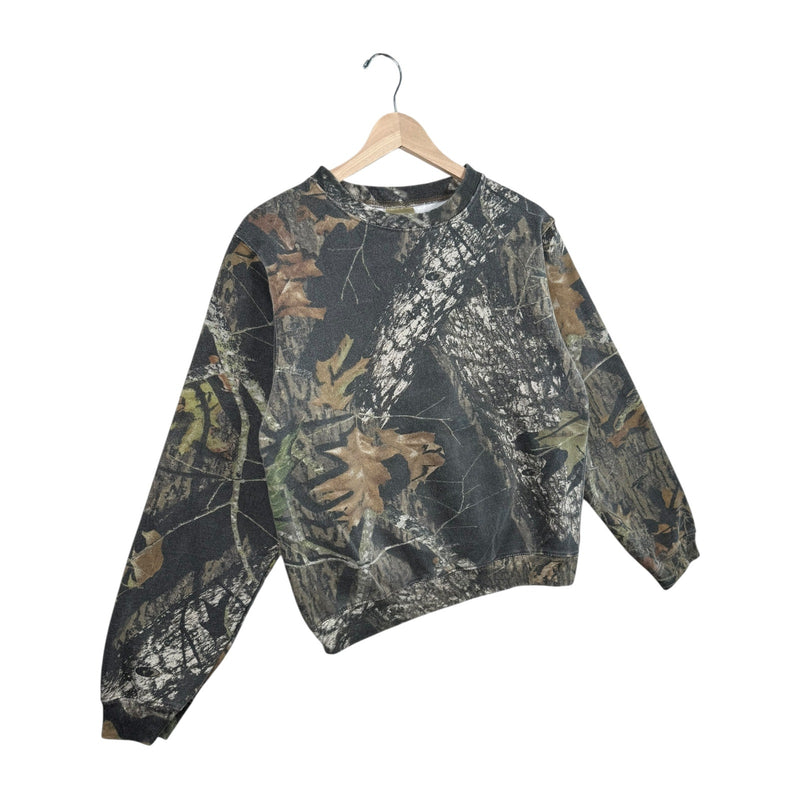 Vintage Mossy Oak Camouflage Crewneck
