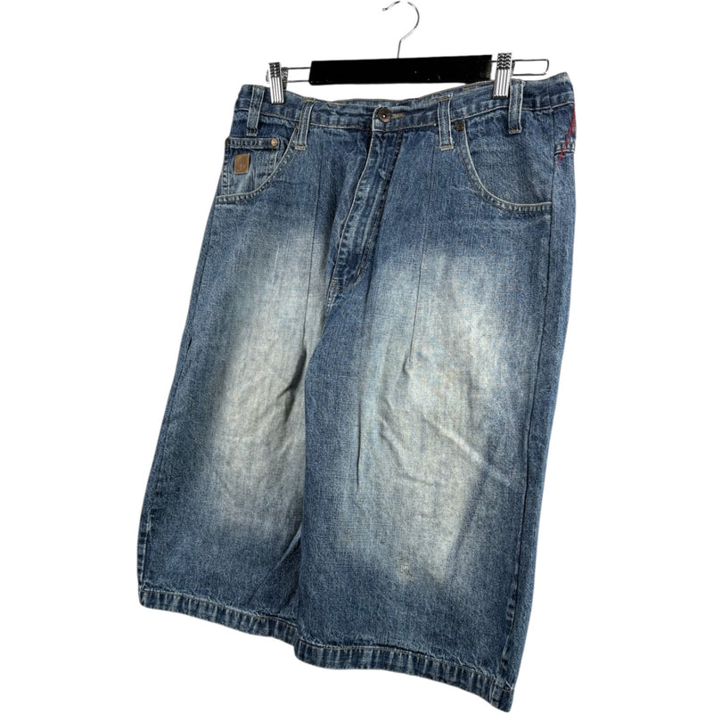 Vintage Faded Bermuda Denim Shorts