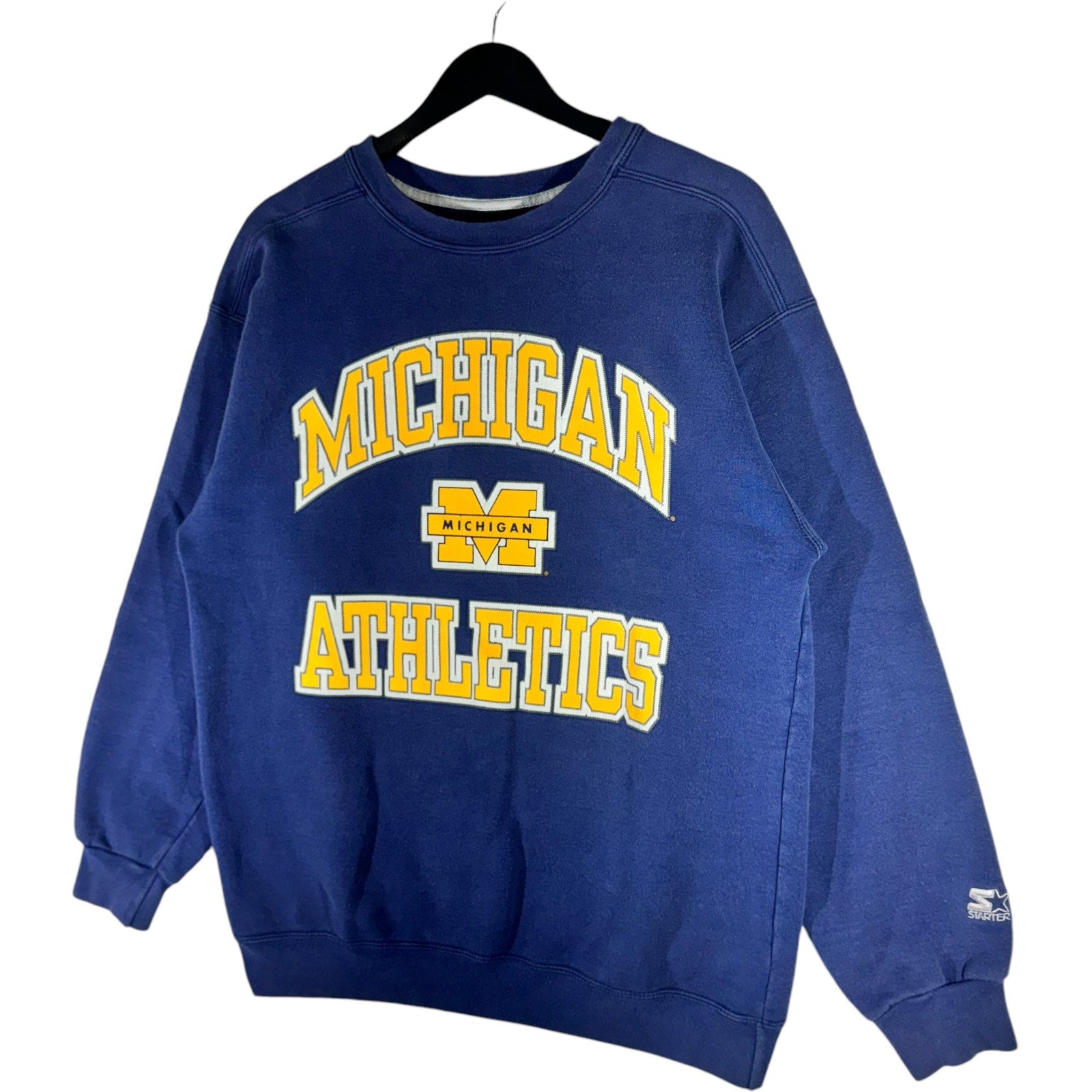 Vintage Starter University Of Michigan Athletics Crewneck