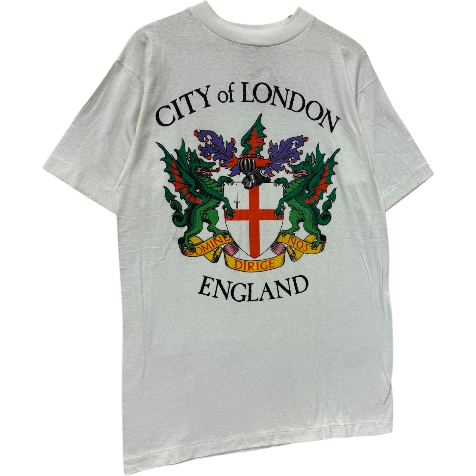 Vintage City of London Spellout Emblem Tee