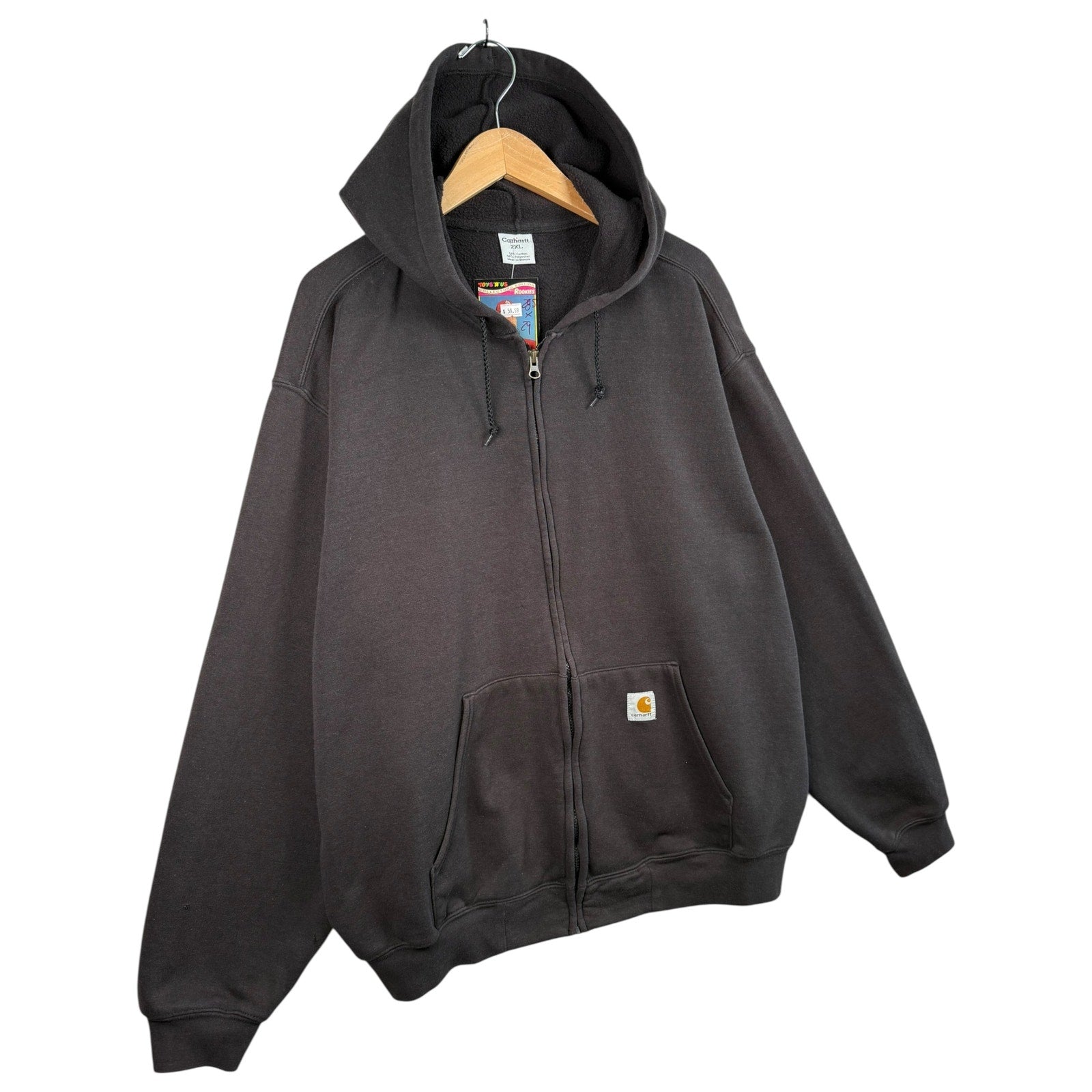 Vintage Carhartt Full Zip Drawstring Hoodie