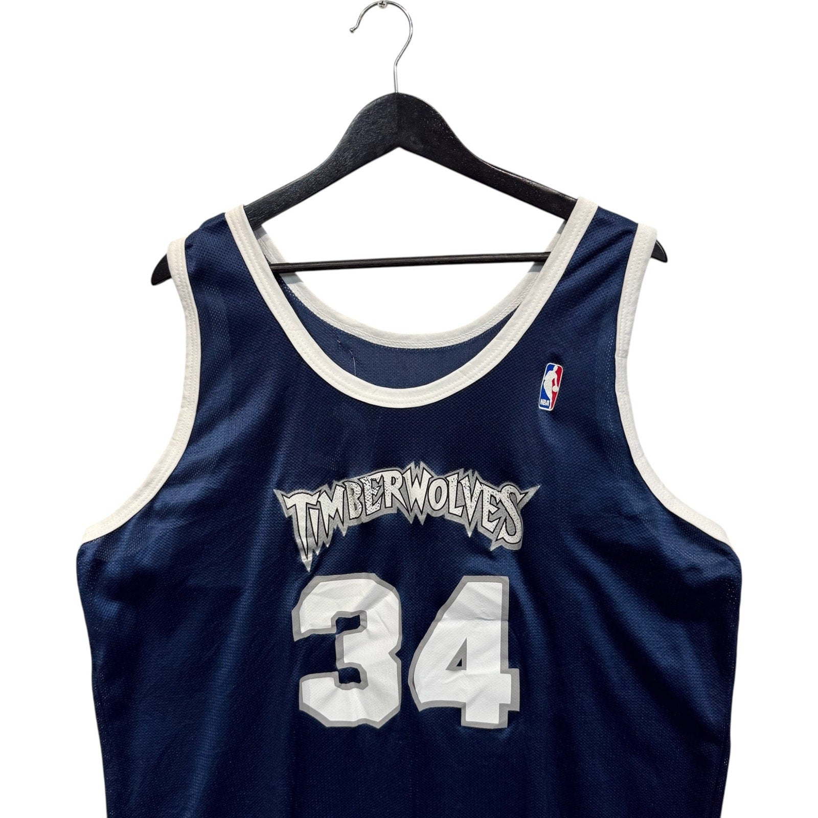Vintage Minnesota Timberwolves #34 NBA Jersey