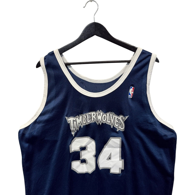 Vintage Minnesota Timberwolves #34 NBA Jersey