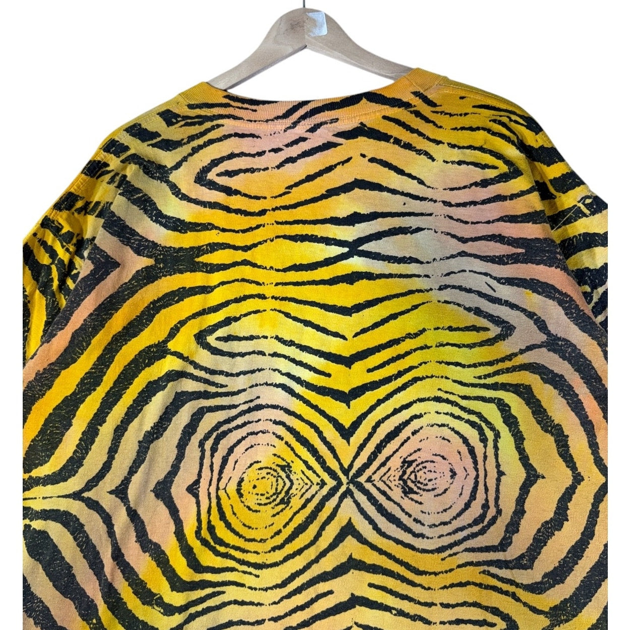 Vintage Animal All Over Print Tiger Graphic T-Shirt