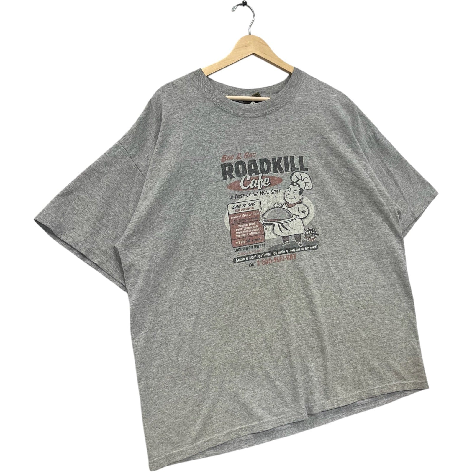 Vintage DLab By The Doctor Roadkill Cafe Tee