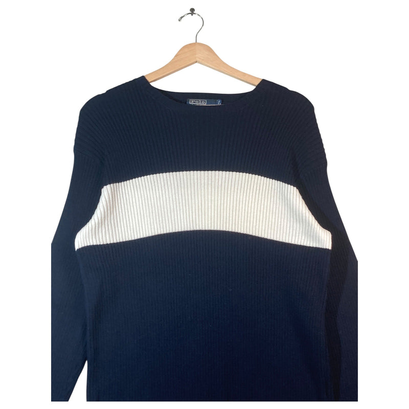 Vintage Polo Ralph Lauren Ribbed Knit Sweater