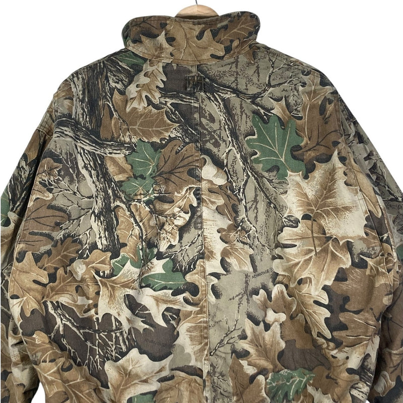 Vintage Red Head Camo Bomber Jacket