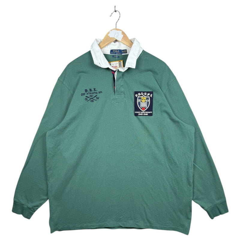 Vintage Polo Ralph Lauren League Champ Long Sleeve Polo Shirt