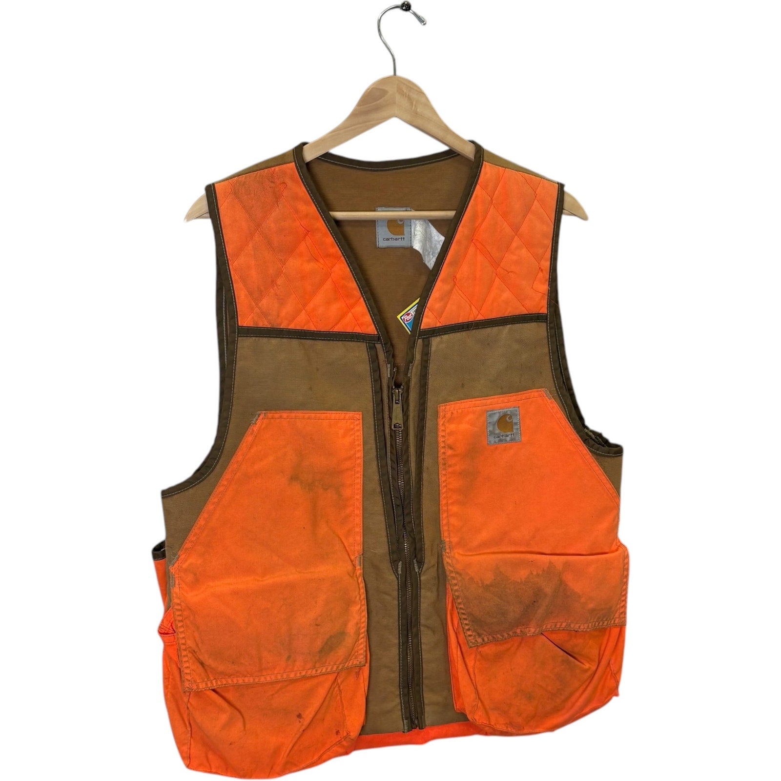 Vintage Carhartt Full Zip Hunting Vest