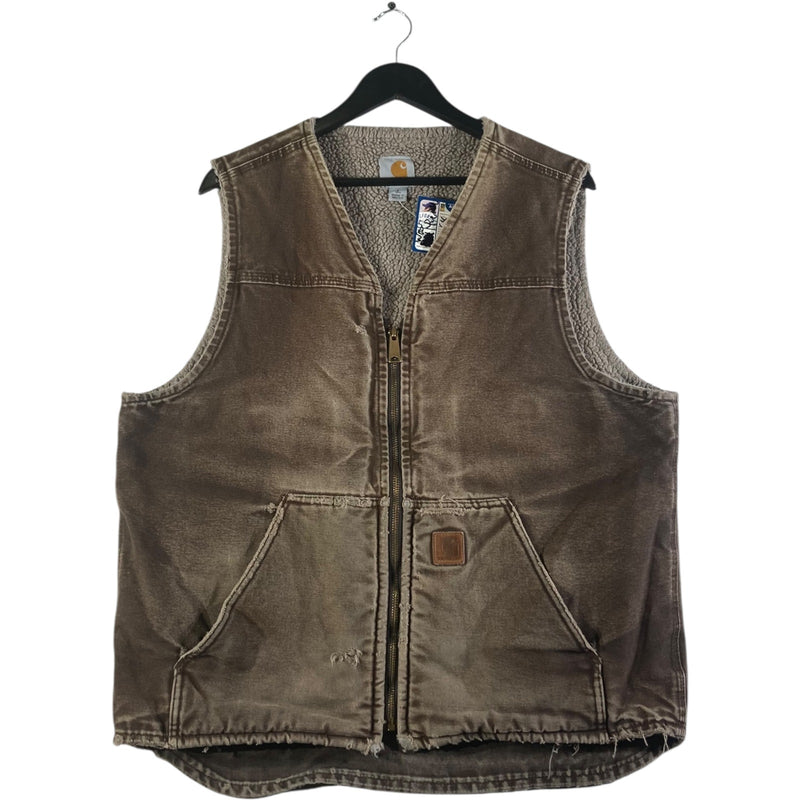 Vintage Carhartt Canvas Utility Workwear Vest