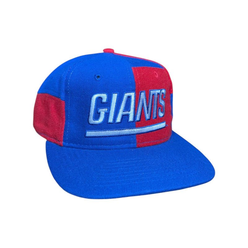 Vintage NFL New York Giants Colorblock Snapback Hat