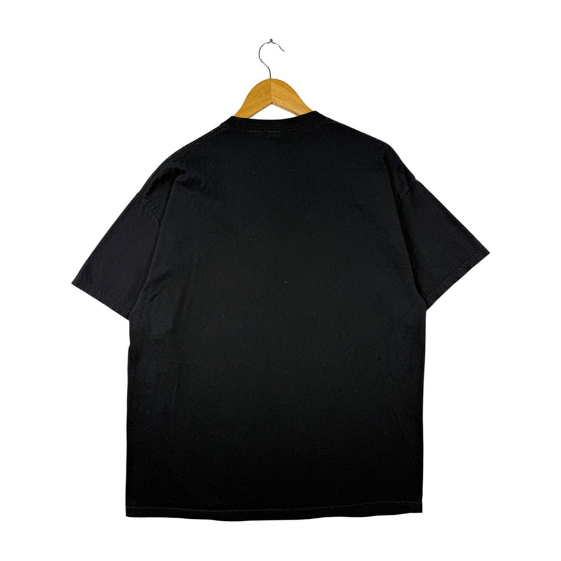 Vintage Born To Roam Wolf Graphic Short Sleeve T-Shirt