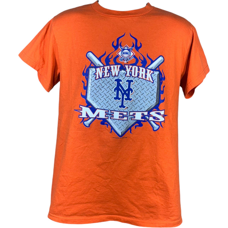 Vintage Lee New York Mets Base Logo Youth Tee