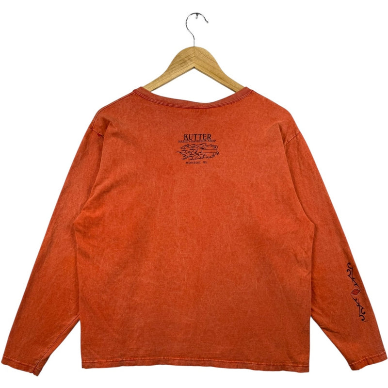 Vintage Harley Davidson 100 Years Anniversary Long Sleeve T-Shirt