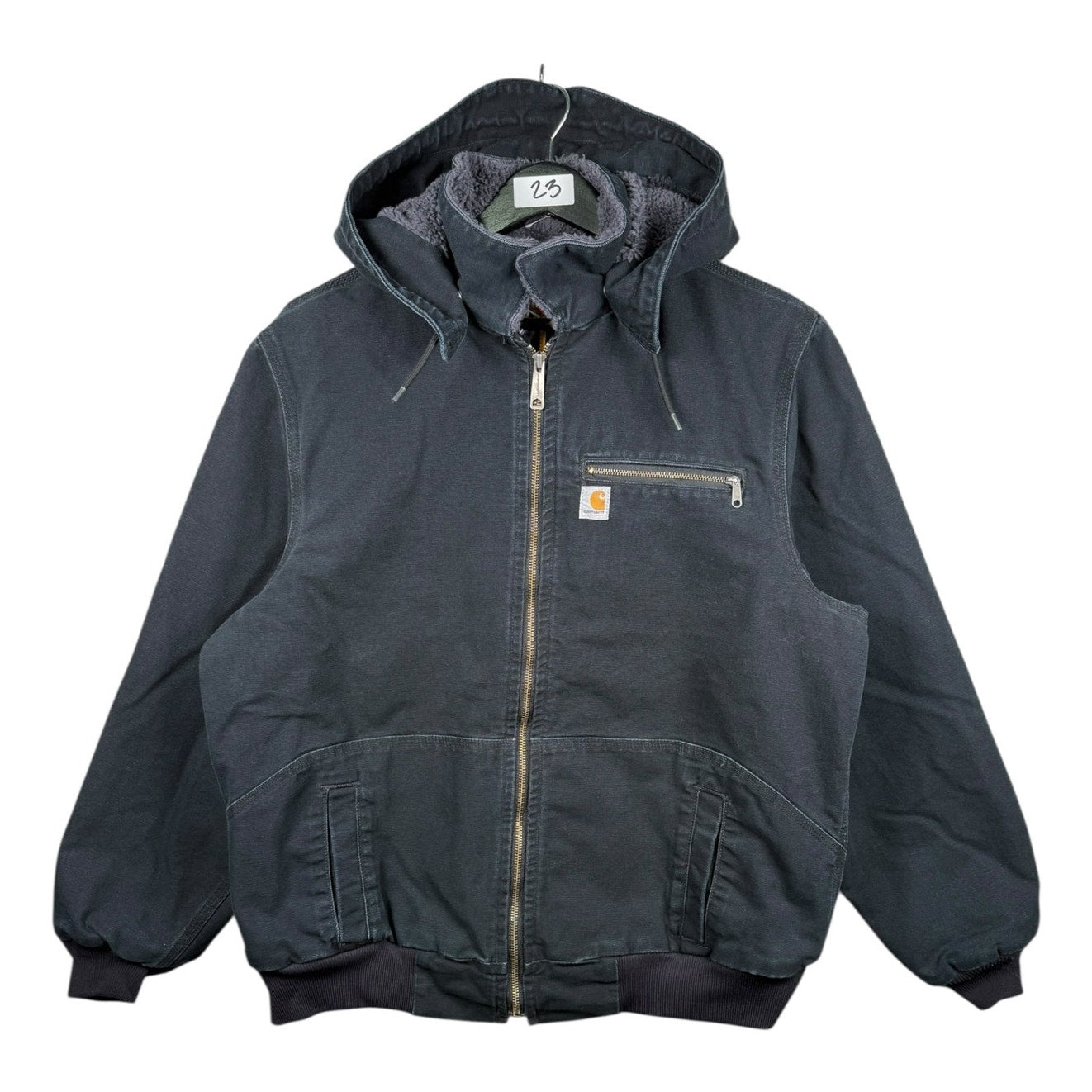 Vintage Carhartt Sherpa-Lined Full Zip Hoodie