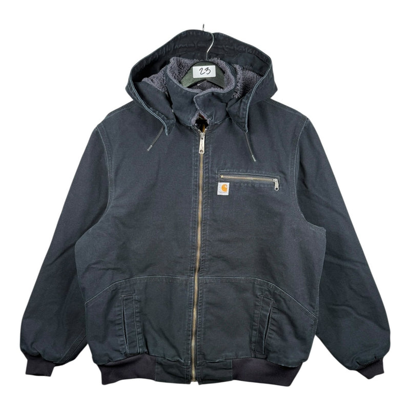 Vintage Carhartt Sherpa-Lined Full Zip Hoodie