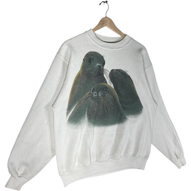Vintage Seal Pups Crewneck