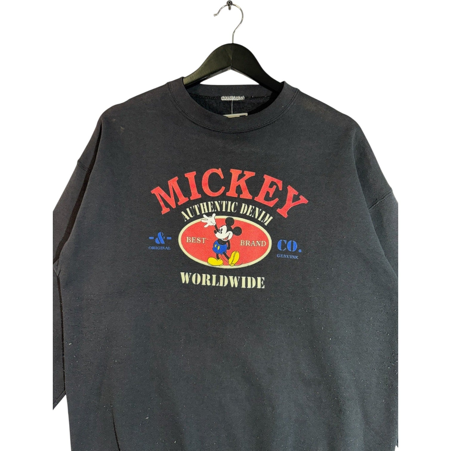 Vintage Mickey Mouse Crewneck Large