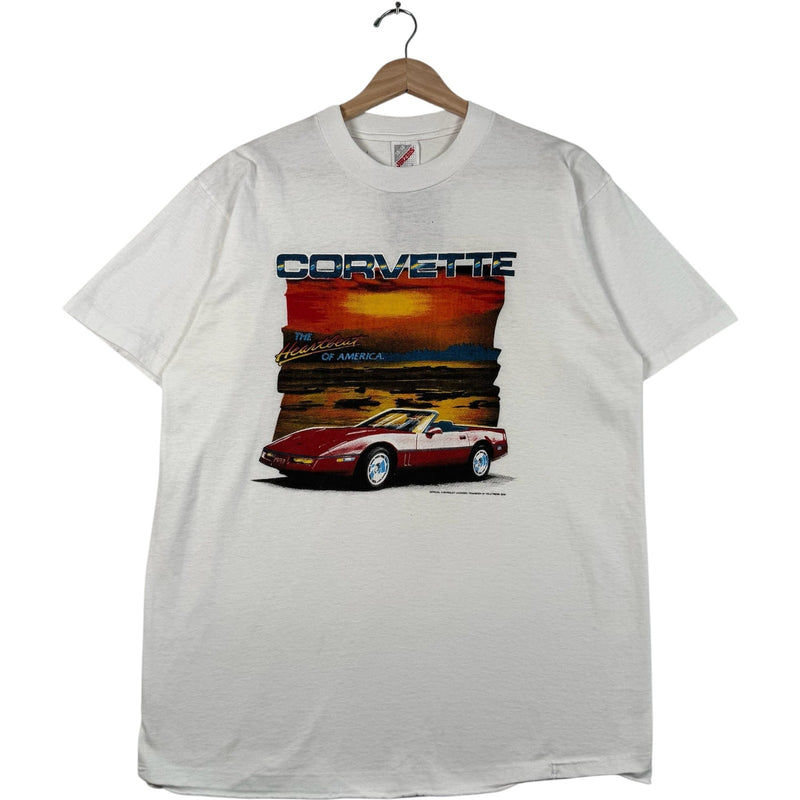 Vintage Corvette The Heartland Of America T-Shirt