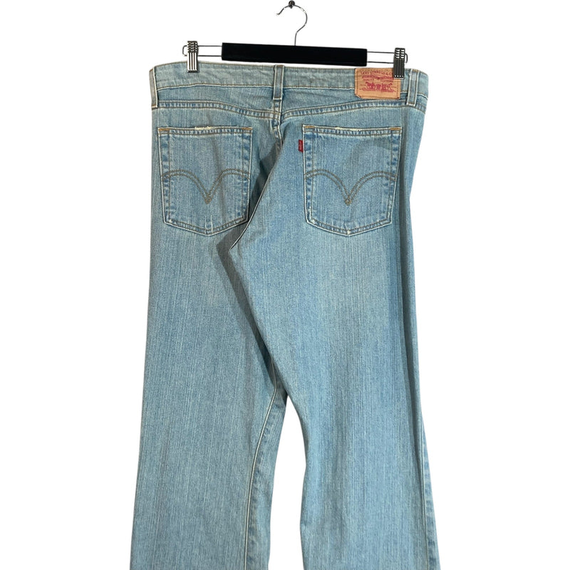 Vintage Levi's 519 Low Flared Denim Jeans 34 x 34
