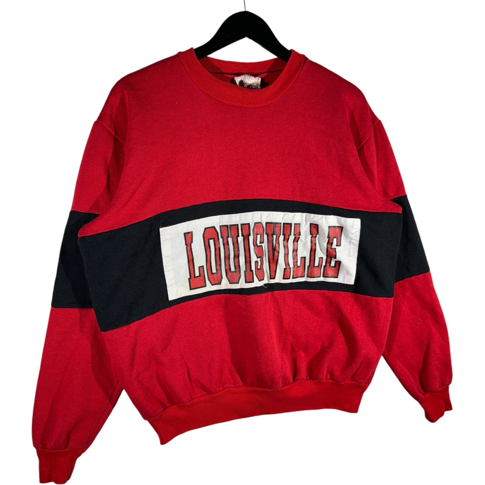 Vintage Nutmeg University Of Louisville Spellout Crewneck