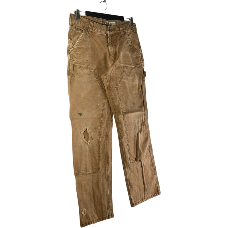 Vintage Carhartt Distressed Relaxed Carpenter Work Pants 32x30