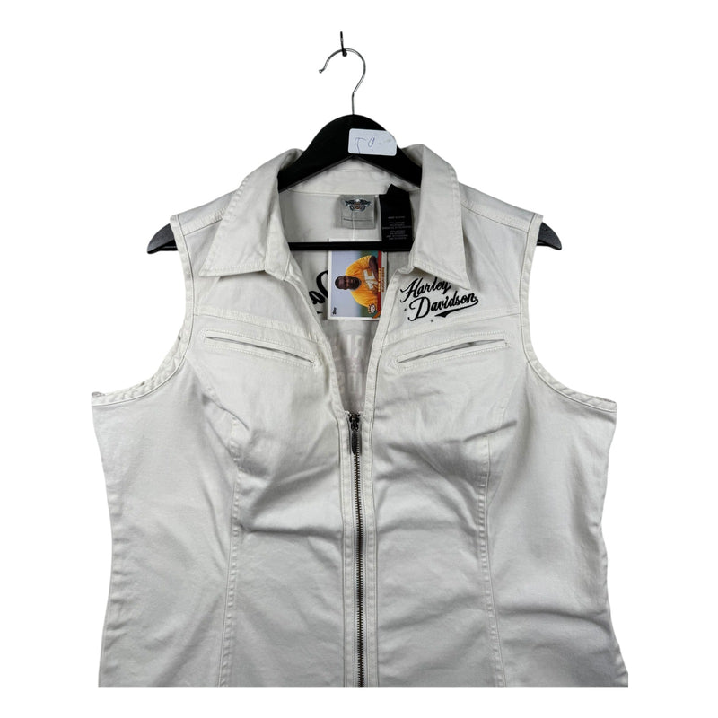 Vintage Harley Davidson Biker Vest