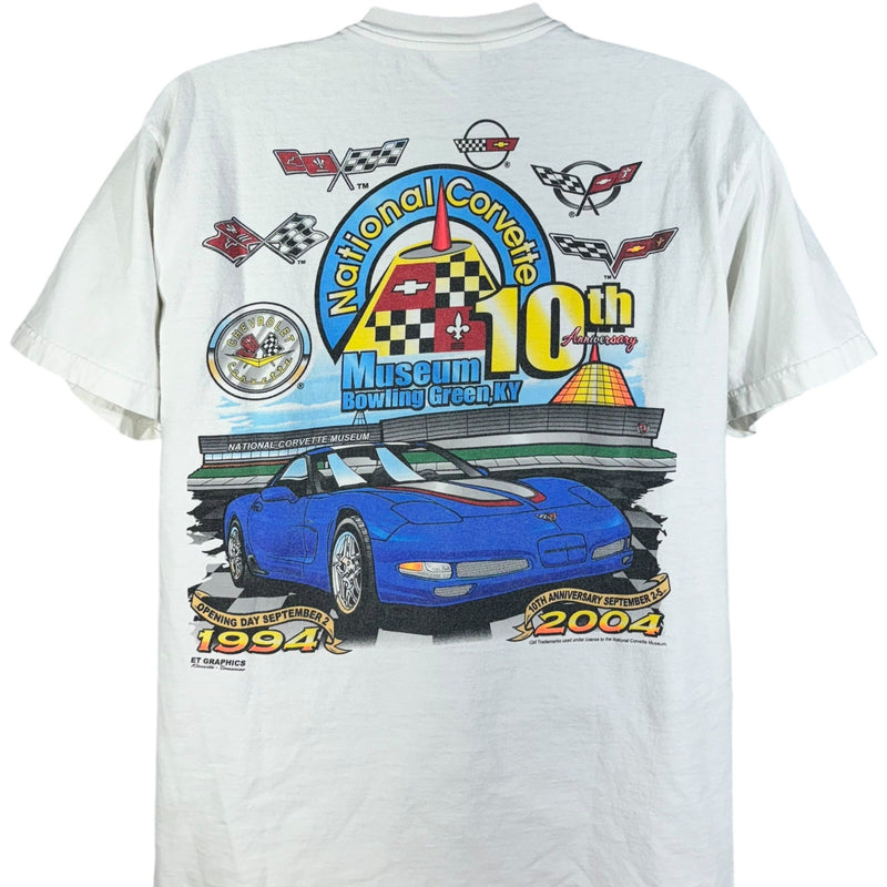 Vintage National Corvette Museum 10th Anniversary Tee