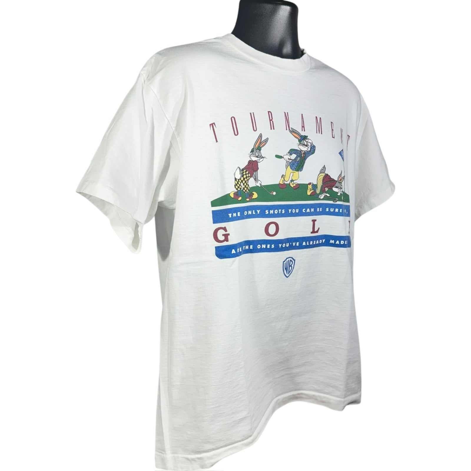 Vintage Looney Tunes Bugs Bunny Golf Tournament Quote Tee