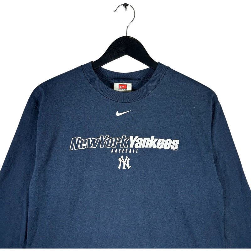 Vintage Nike New York Yankees Center Swoosh MLB Long Sleeve