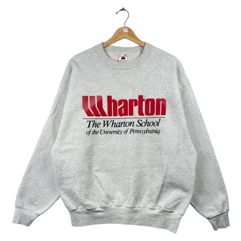 Vintage Wharton School University of Pennsylvania Crewneck