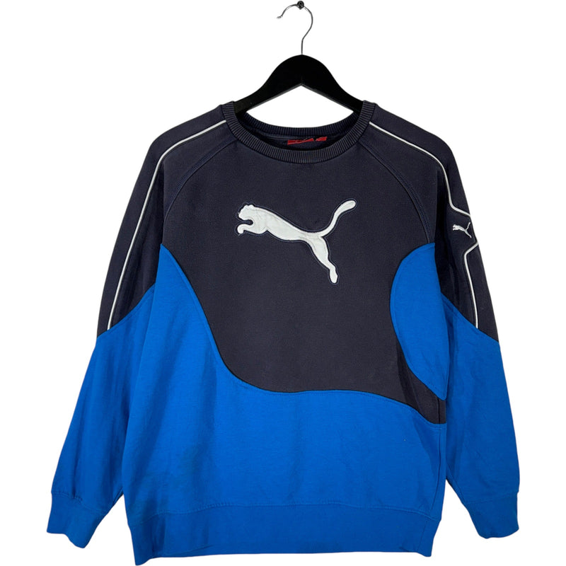 Vintage Puma Cut & Sew Chest Logo Crewneck