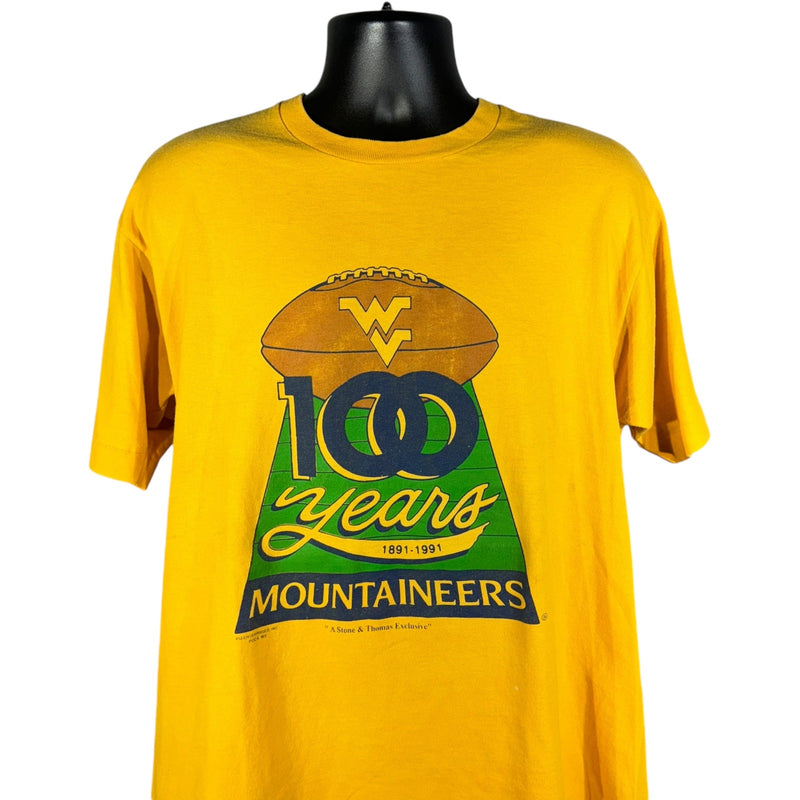 Vintage West Virginia University Mountaineers Football Tee