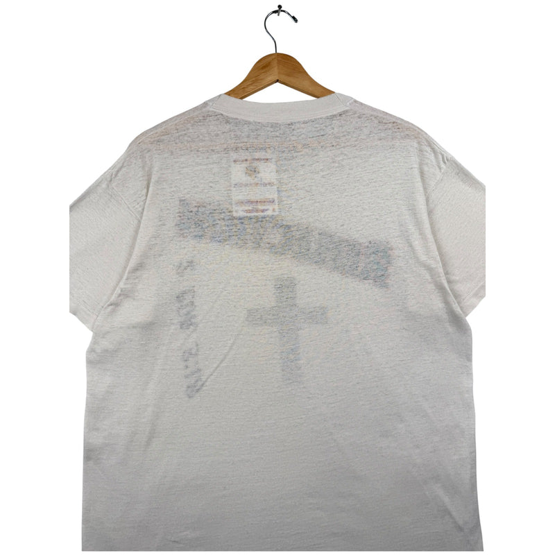 Vintage Reflection Cross 2 Cor 3:18 Graphic T-Shirt