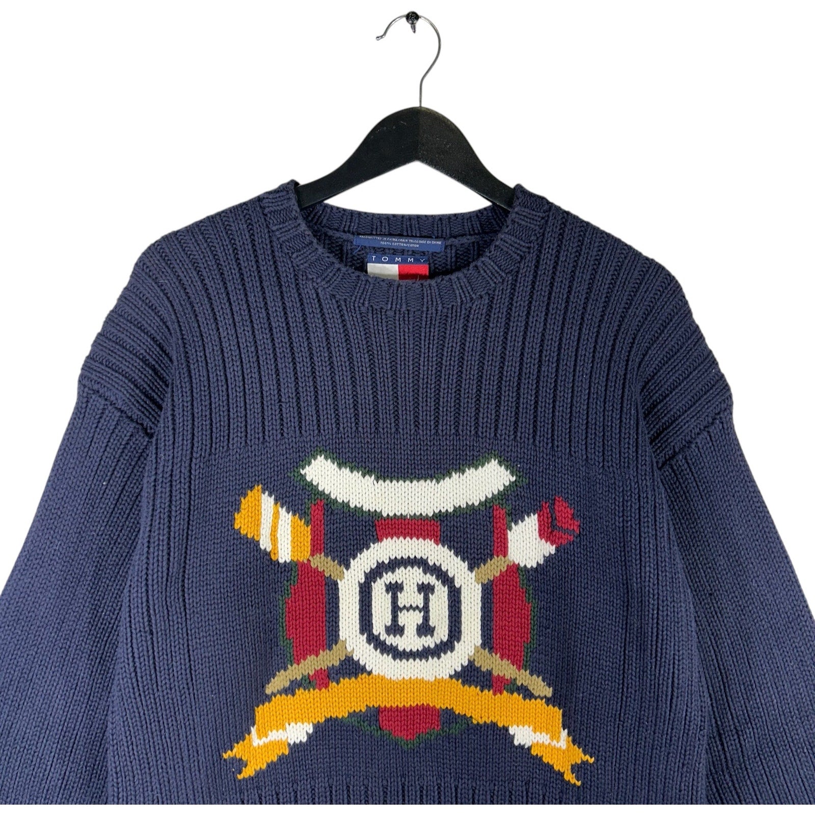 Vintage Tommy Hilfiger Nautical Sweater 90s